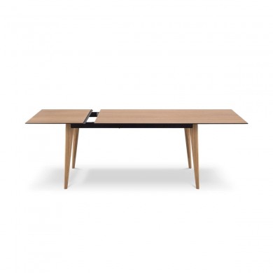 Table extensible Colette Placage Chêne Naturel Chêne 74x80x120 BOUTICA DESIGN MIC_TAB_EXT_120x80_COLETTE1