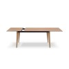 Table extensible Colette Placage Chêne Naturel Chêne 74x80x120 BOUTICA DESIGN MIC_TAB_EXT_120x80_COLETTE1