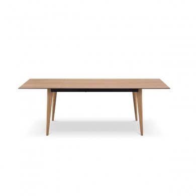 Table extensible Colette Placage Chêne Naturel Chêne 74x80x120 BOUTICA DESIGN MIC_TAB_EXT_120x80_COLETTE1