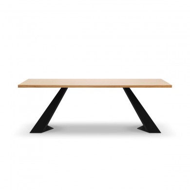 Table Colin Placage en Chêne Naturel 75x100x180 BOUTICA DESIGN MIC_TAB_180x100_COLIN1