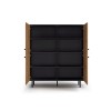 Commode Daze Chêne Wotan Naturel Noir 135x42x120 BOUTICA DESIGN MIC_COM_120x135_F1_DAZE1