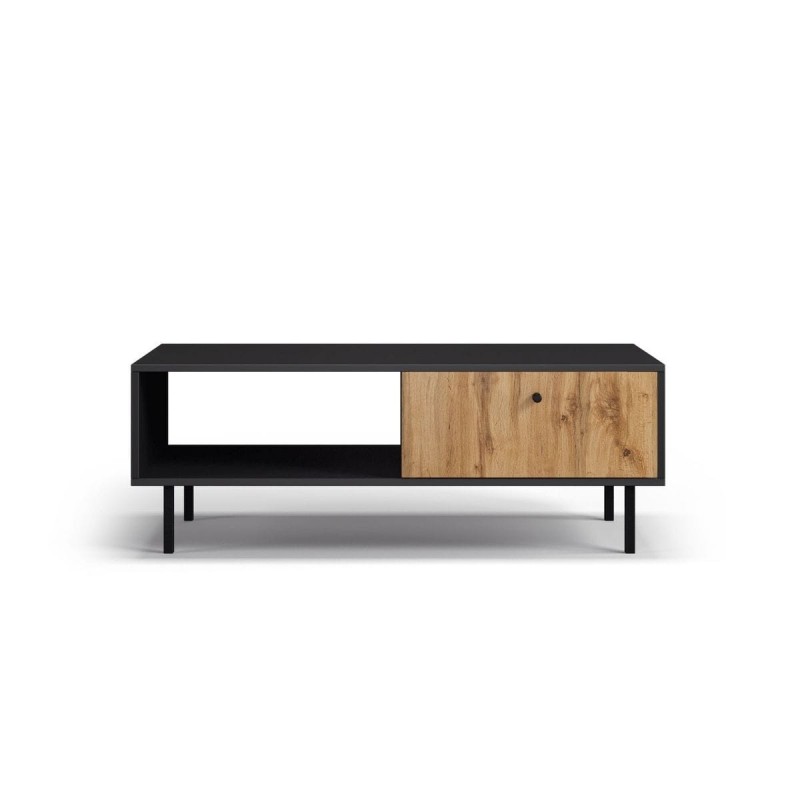 Table basse Daze Chêne Wotan Naturel Noir BOUTICA DESIGN MIC_TAB_110x40_F1_DAZE1