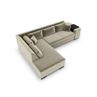 Canapé d'angle gauche convertible avec coffre Dolomite Beige BOUTICA DESIGN MIC_LCF_44_F1_DOLOMITE1