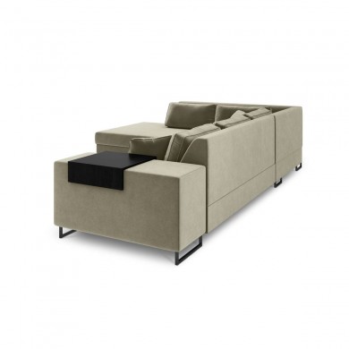 Canapé d'angle gauche convertible avec coffre Dolomite Beige BOUTICA DESIGN MIC_LCF_44_F1_DOLOMITE1