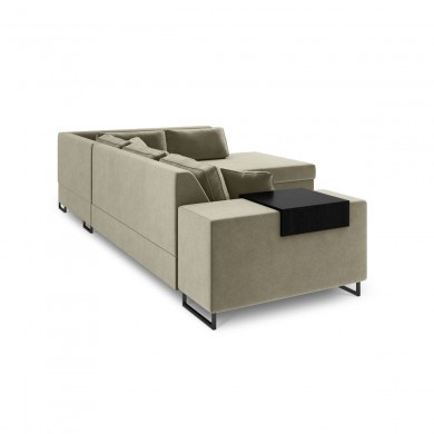 Canapé d'angle droit convertible avec coffre Dolomite Beige BOUTICA DESIGN MIC_RCF_44_F1_DOLOMITE1