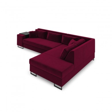 Canapé d'angle droit convertible avec coffre Dolomite Rouge BOUTICA DESIGN MIC_RCF_44_F1_DOLOMITE9