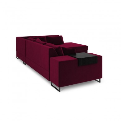 Canapé d'angle droit convertible avec coffre Dolomite Rouge BOUTICA DESIGN MIC_RCF_44_F1_DOLOMITE9