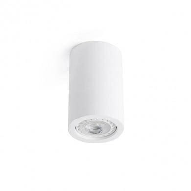 Plafonnier Sven Rond Blanc 1 X GU10 35W FARO 63268