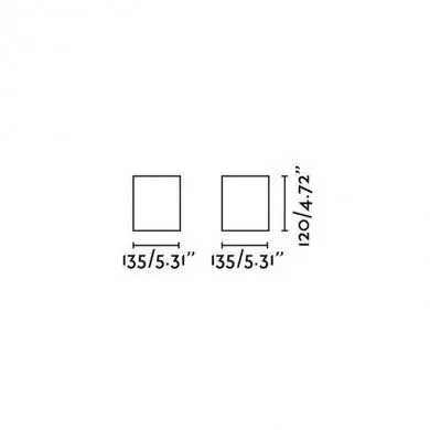 Plafonnier TECTO 1 x AR111 50W BLANC FARO 63274