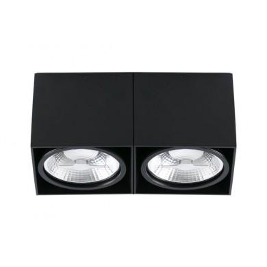 Plafonnier TECTO 2 x AR111 50W NOIR FARO 63277