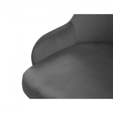 Chaise velours Flint Gris Foncé BOUTICA DESIGN MIC_CH_F1_2_FLINT2