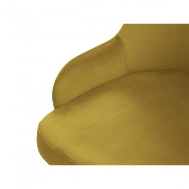 Chaise velours Flint Jaune BOUTICA DESIGN MIC_CH_F1_2_FLINT7