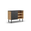 Commode Ginko Chêne Chêne Noir BOUTICA DESIGN MIC_COM_100x75_F1_GINKO1