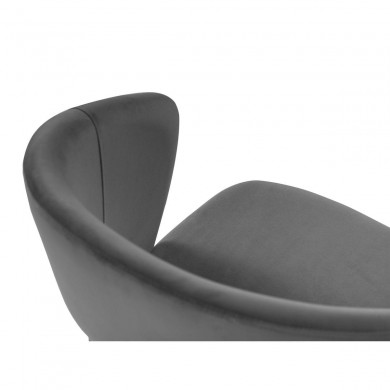 Chaise velours Goa Gris Foncé BOUTICA DESIGN MIC_CH_2_F1_GOA2