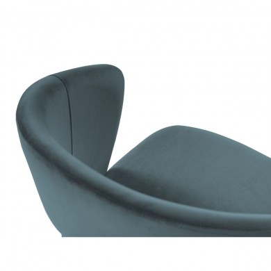 Chaise velours Goa Pétrole BOUTICA DESIGN MIC_CH_2_F1_GOA6