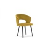 Chaise velours Goa Jaune BOUTICA DESIGN MIC_CH_2_F1_GOA8