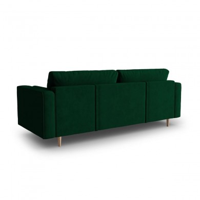 Canapé convertible avec coffre velours Gobi Vert Bouteille BOUTICA DESIGN MIC_3SF_44_F1_GOBI3