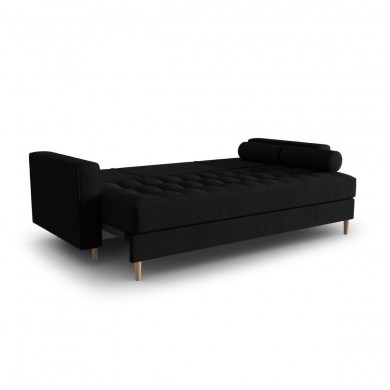 Canapé convertible avec coffre velours Gobi Noir BOUTICA DESIGN MIC_3SF_44_F1_GOBI9