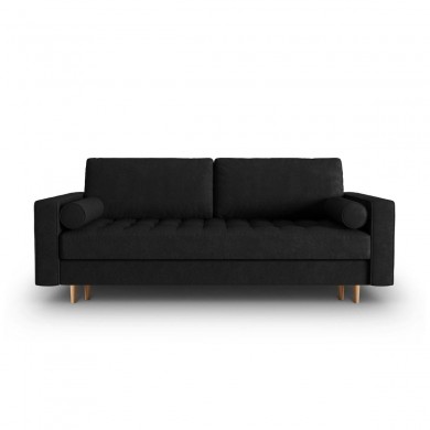 Canapé convertible avec coffre simili cuir Gobi Noir BOUTICA DESIGN MIC_3SF_69_F1_GOBI6