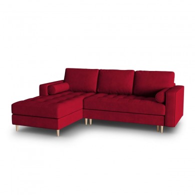 Canapé d'angle gauche convertible avec coffre Gobi Rouge BOUTICA DESIGN MIC_LCF_44_F1_GOBI6