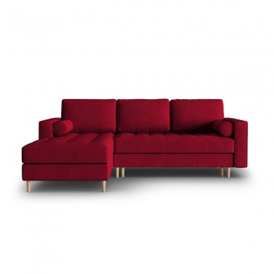 Canapé d'angle gauche convertible avec coffre Gobi Rouge BOUTICA DESIGN MIC_LCF_44_F1_GOBI6