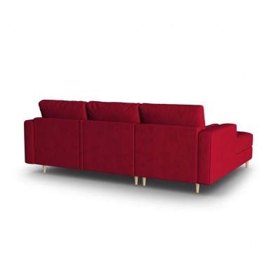 Canapé d'angle gauche convertible avec coffre Gobi Rouge BOUTICA DESIGN MIC_LCF_44_F1_GOBI6