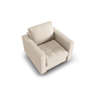 Fauteuil velours Gobi Beige BOUTICA DESIGN MIC_ARM_44_F1_GOBI1