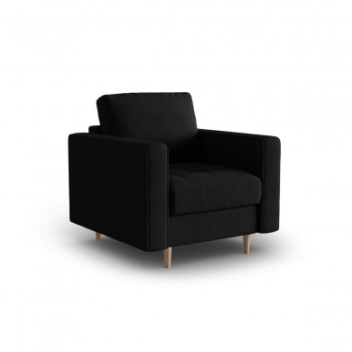 Fauteuil velours Gobi Noir BOUTICA DESIGN MIC_ARM_44_F1_GOBI9