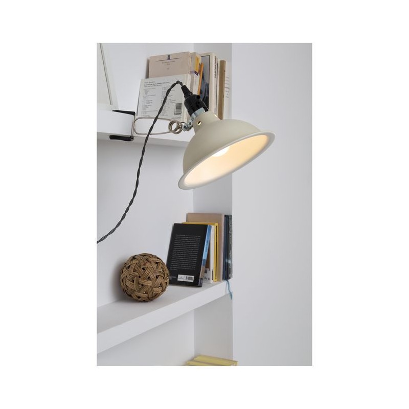 Lampe de Bureau PEPPER 64168 Beige FARO 64168