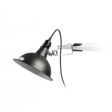 Lampe à pince Pepper Noir 1x40W E27 FARO 64169