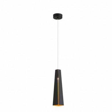 Suspension Noir Or Led 6W Pluma FARO 64172