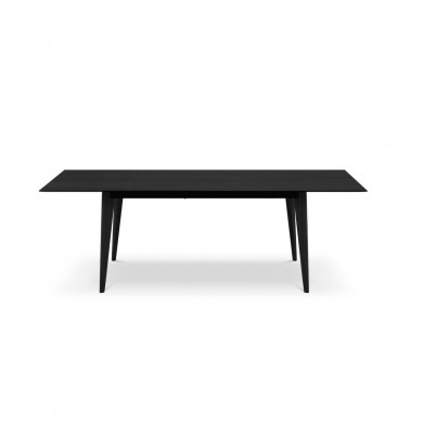 Table extensible Gran Placage Chêne Noir Chêne Noir 74x80x120 BOUTICA DESIGN MIC_TAB_EXT_120x80_GRAN2