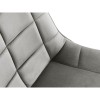 Chaise velours Gundi Gris Clair BOUTICA DESIGN MIC_CH_2_F10_GUNDI10