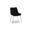 Chaise velours Gundi Noir BOUTICA DESIGN MIC_CH_2_F10_GUNDI12