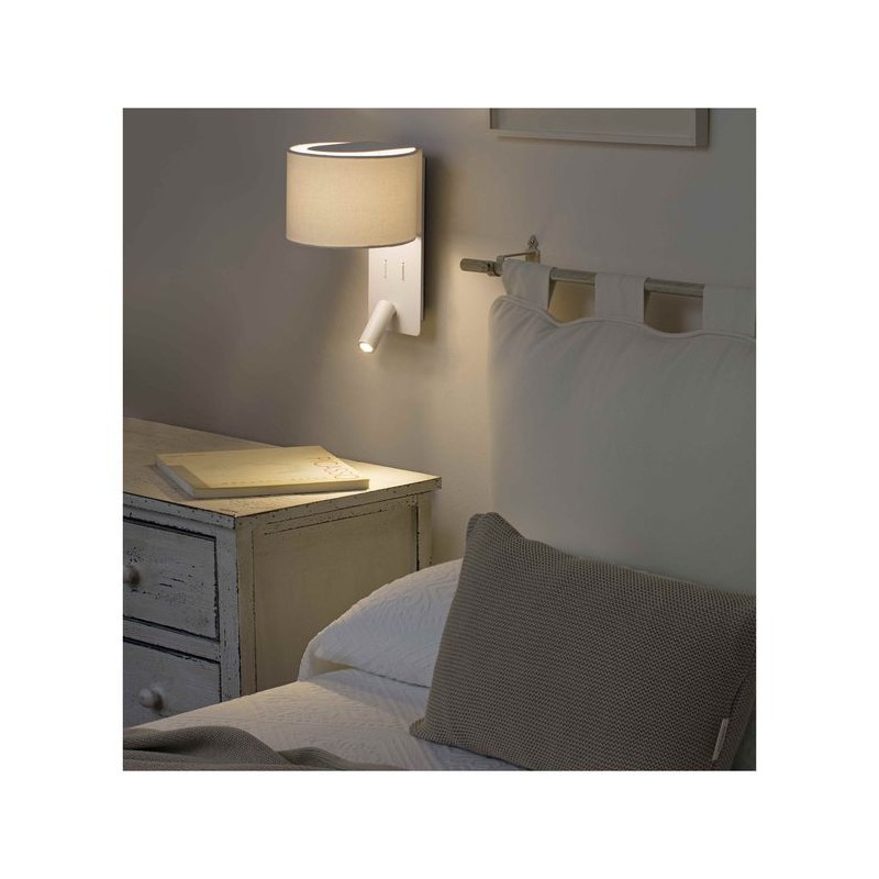 Applique Murale Fold Blanc E27 15W 64304 FARO 64304