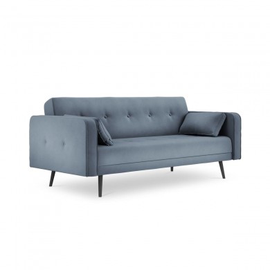 Canapé convertible velours Jasper Bleu Clair BOUTICA DESIGN MIC_3S_51_F1_JASPER5