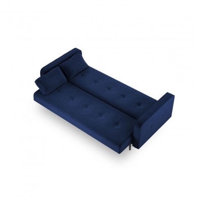 Canapé convertible velours Jasper Bleu Roi BOUTICA DESIGN MIC_3S_51_F1_JASPER6