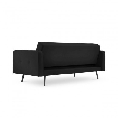 Canapé convertible velours Jasper Noir BOUTICA DESIGN MIC_3S_51_F1_JASPER10