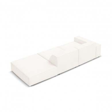 Canapé bouclette droit Jodie Beige BOUTICA DESIGN MIC_3SOR_67_F1_JODIE1