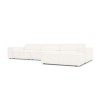 Canapé d'angle droit bouclette Jodie Beige BOUTICA DESIGN MIC_RC_67_F1_JODIE1