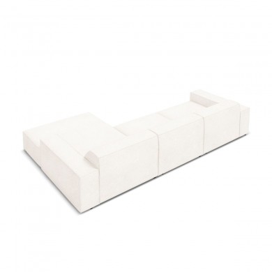 Canapé d'angle droit bouclette Jodie Beige BOUTICA DESIGN MIC_RC_67_F1_JODIE1