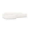 Canapé arrondi d'angle gauche bouclette Jodie Beige BOUTICA DESIGN MIC_RLC_67_F1_JODIE1