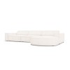 Canapé arrondi d'angle droit bouclette Jodie Beige BOUTICA DESIGN MIC_RRC_67_F1_JODIE1