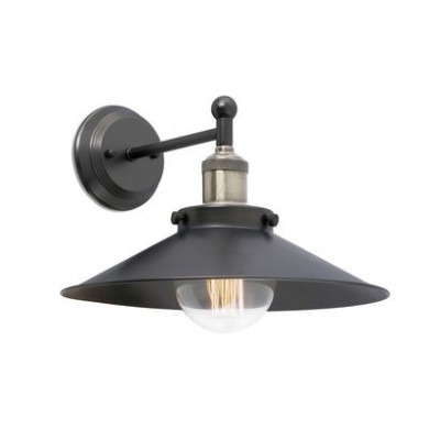 Applique Murale MARLIN E27 60W NOIR + OR FARO 65133