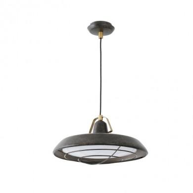 Suspension Plec Marron Rouille SMD LED 15W FAR_66210 66210 Suspension Plec Marron Rouille SMD LED 15W FARO 66210