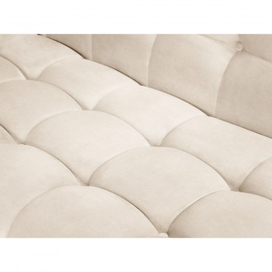 Canapé velours Karoo Beige Clair 2 Places BOUTICA DESIGN MIC_2S_51_F2_KAROO1