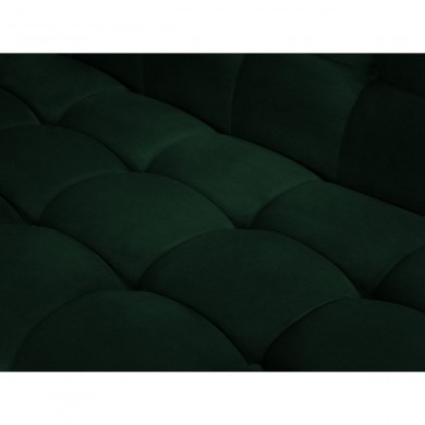 Canapé velours Karoo Vert Bouteille Pieds Métal Noir 2 Places BOUTICA DESIGN MIC_2S_51_F2_KAROO4