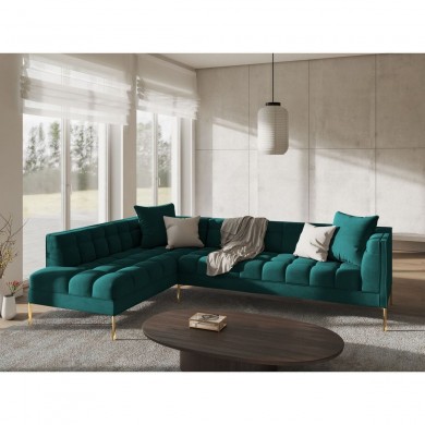Canapé d'angle gauche Karoo Turquoise BOUTICA DESIGN MIC_LC_51_F1_KAROO5