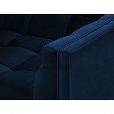 Canapé d'angle gauche Karoo Bleu Roi Pieds Métal Noir BOUTICA DESIGN MIC_LC_51_F2_KAROO5