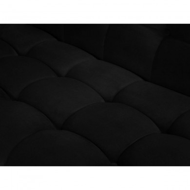 Canapé d'angle gauche velours Karoo Noir BOUTICA DESIGN MIC_LC_51_F2_KAROO8
